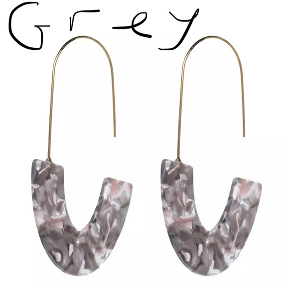 U- shaped earrings - Picture 6 of 8